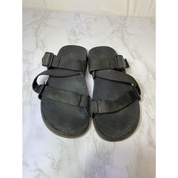 Chaco Lowdown Mens Size 7 Black Beach Walking Outdoor Strappy Slide Sandals main image 5